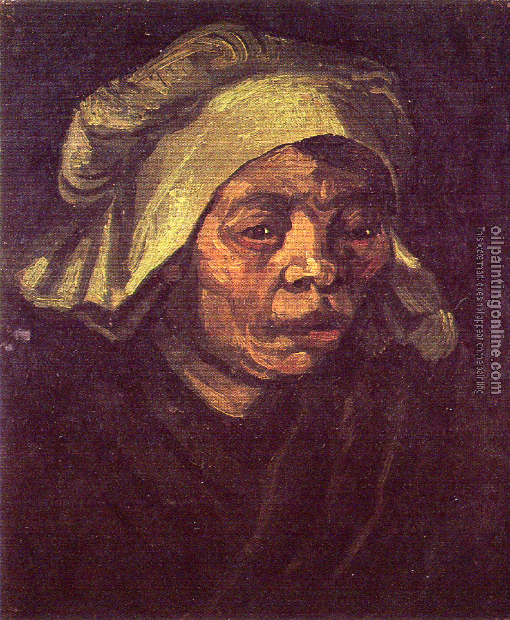 Gogh, Vincent van - Peasant Woman,Head